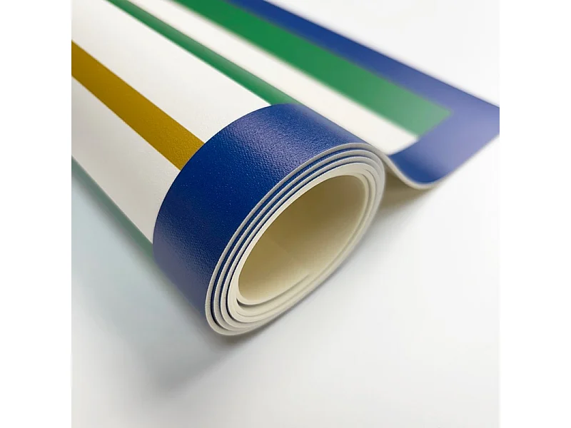 Tapis antidérapant - Aveiro - vinyle - int./ext. - Vert - 50x120cm