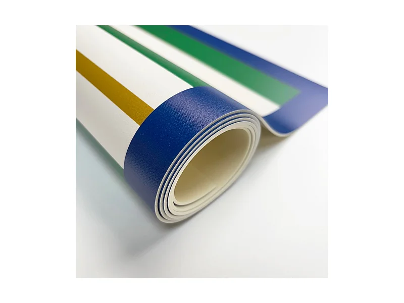 Tapis antidérapant - Aveiro - vinyle - int./ext. - Vert - 50x200cm