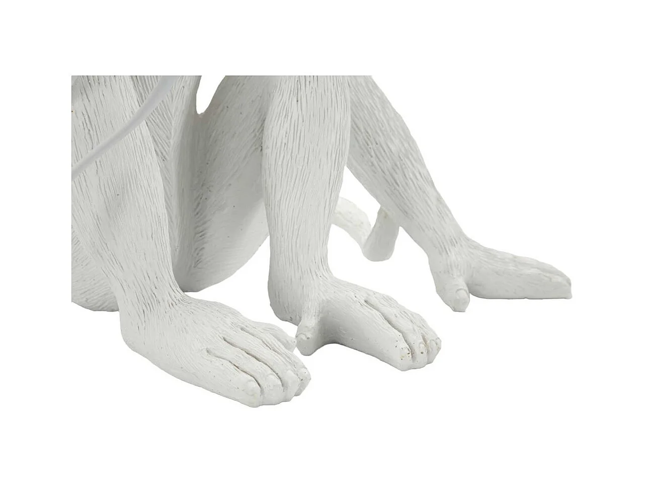 Lampe à poser en polyrésine Monkey 33 x 33 x 32 cm