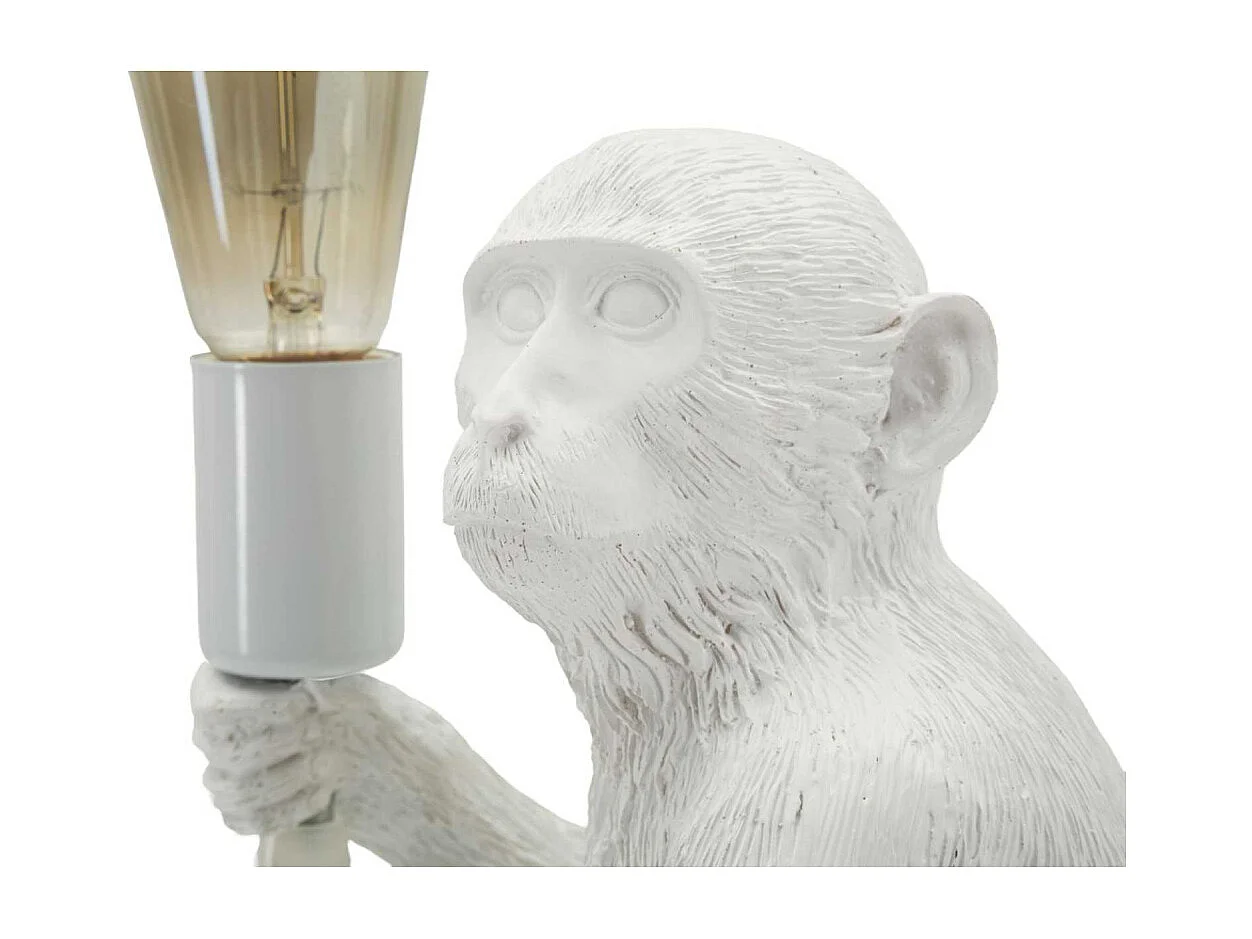 Lampe à poser en polyrésine Monkey 33 x 33 x 32 cm