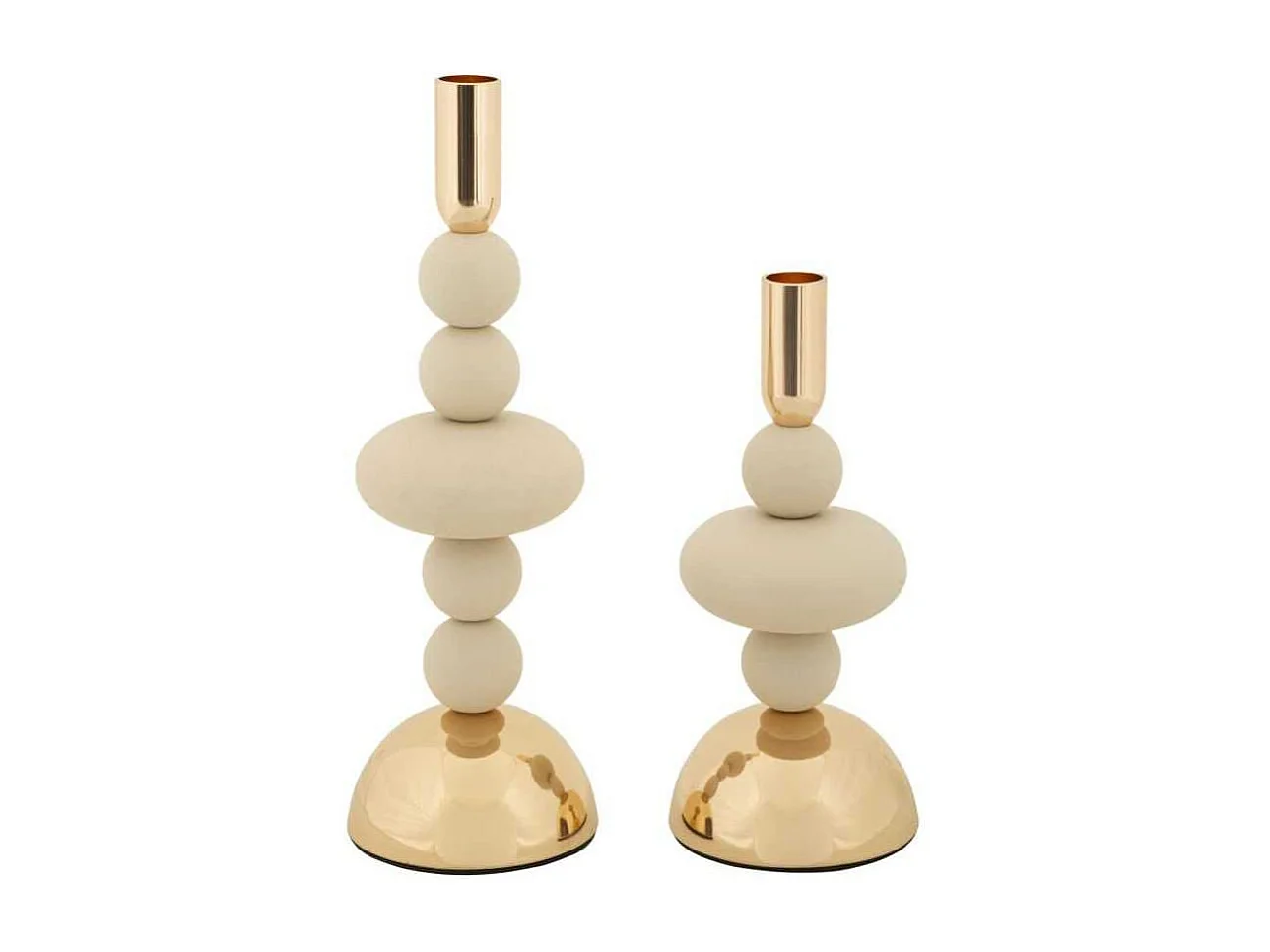 Bougeoir en métal Galaxy (Lot de 2)