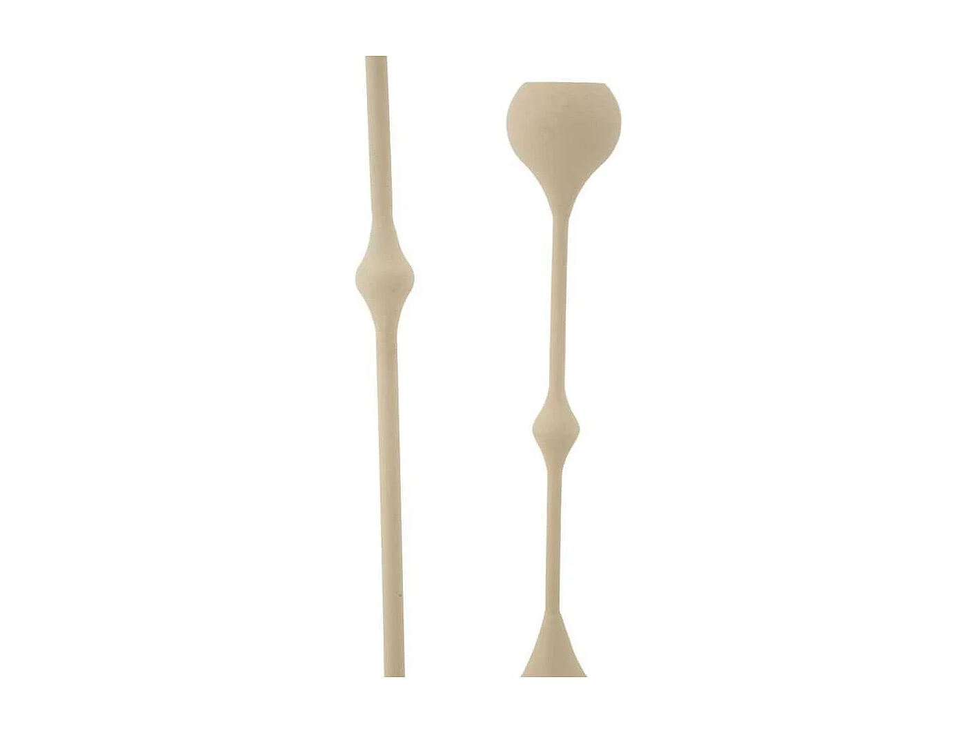 Bougeoir en métal Slimmy (Lot de 2)