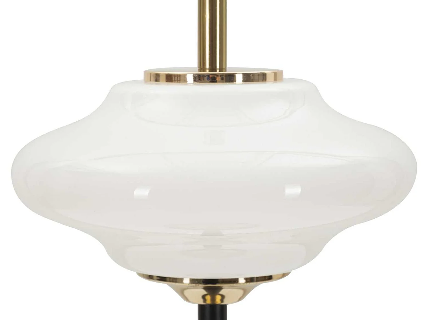 Lampa stołowa Vintage, kolor złoty, żelazo, 22 x 22 x 46 cm, 1 x E14, Mauro Ferretti