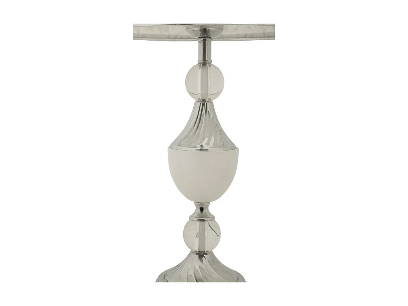 Lampe à Poser "Kody" 54cm Argent