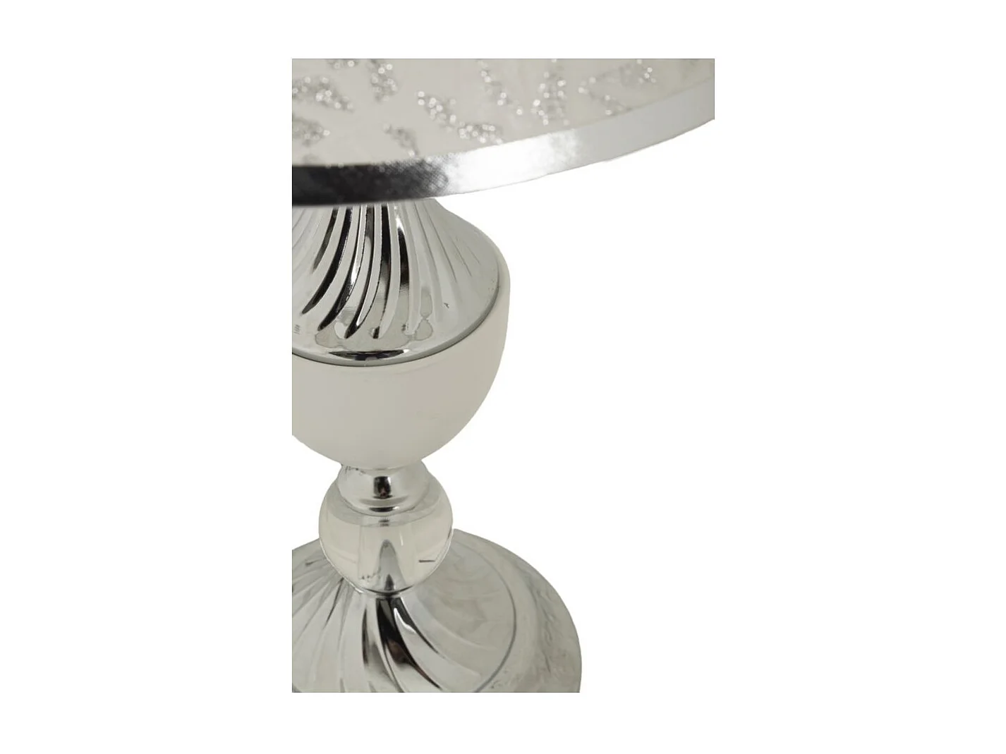 Lampe à Poser "Kody" 54cm Argent