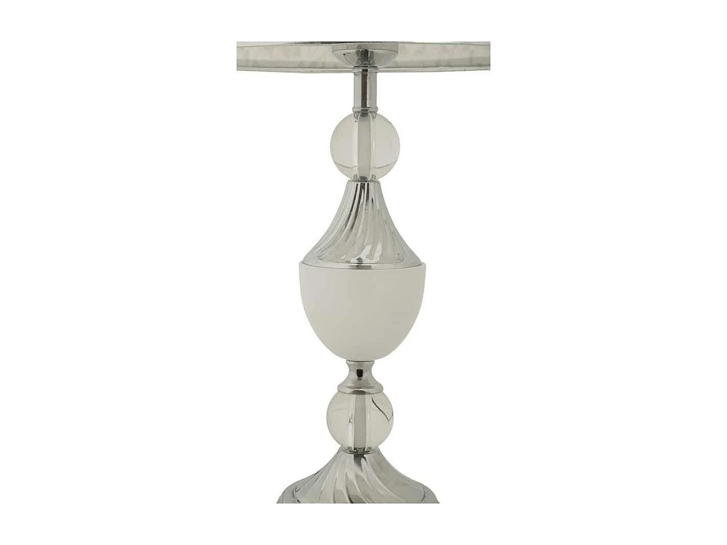 Lampe à Poser "Kody" 54cm Argent