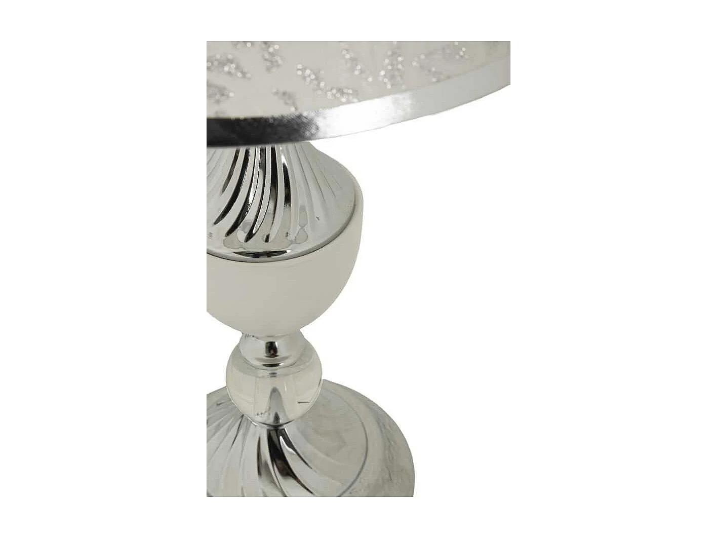 Lampe à Poser "Kody" 54cm Argent