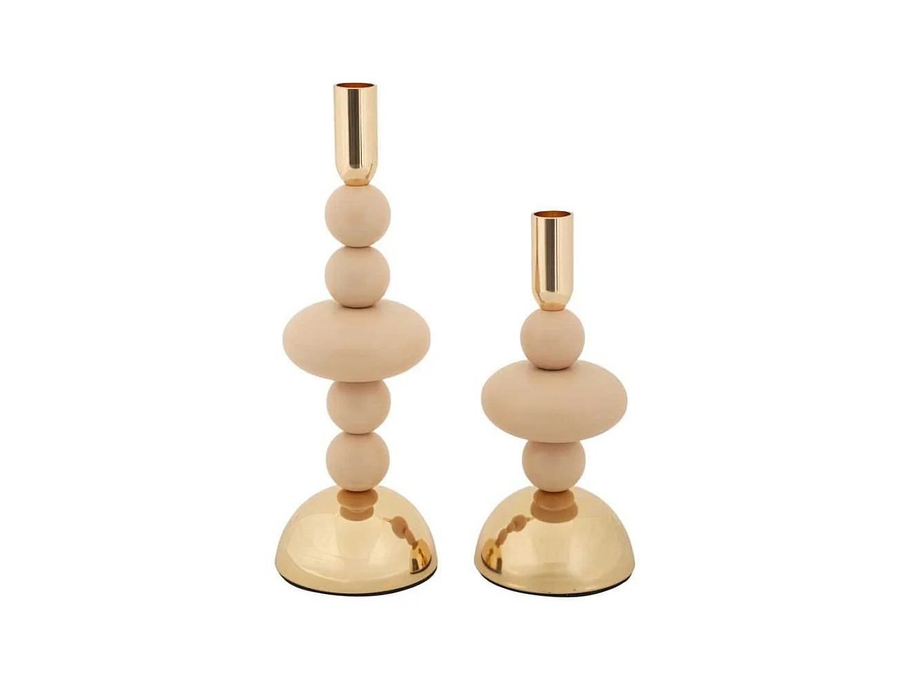 Bougeoir en métal Galaxy (Lot de 2)