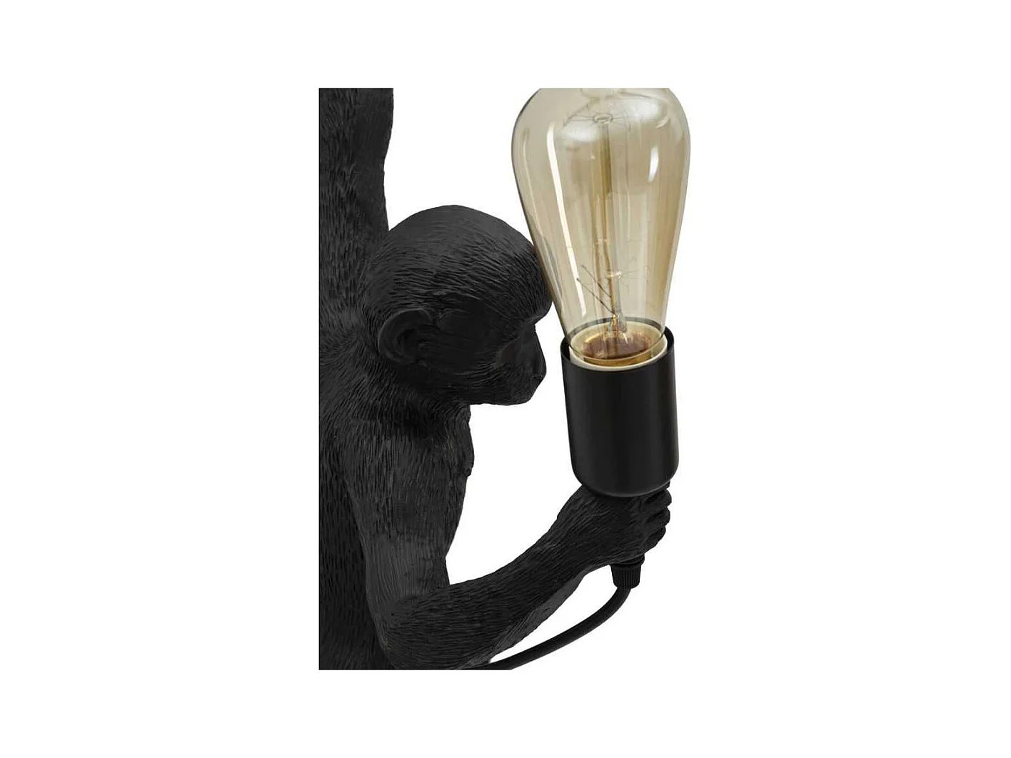 Applique murale en polyrésine Monkey 32 x 32 x 64 cm