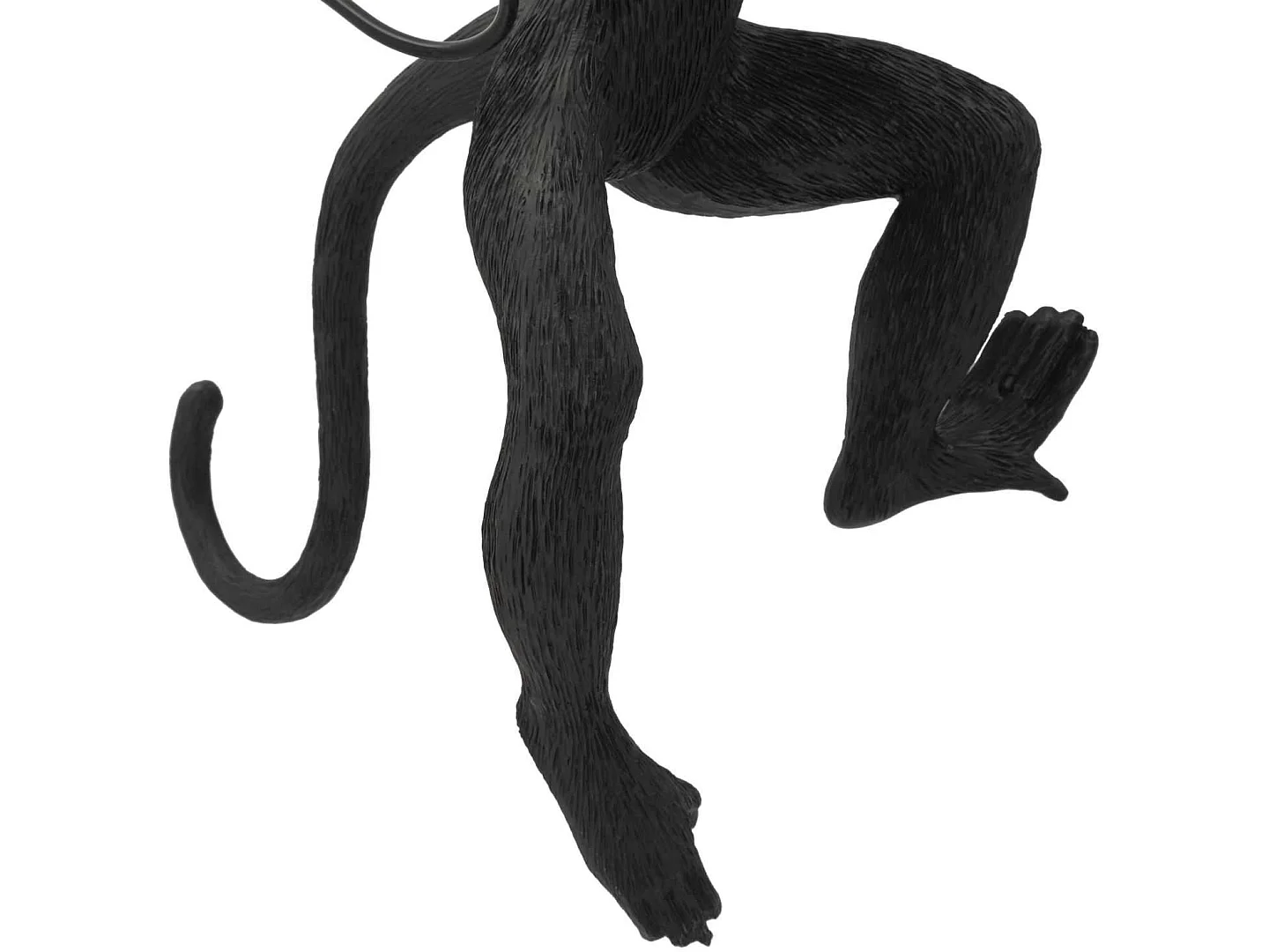 Dekorative Wandleuchte aus Polyresin Monkey