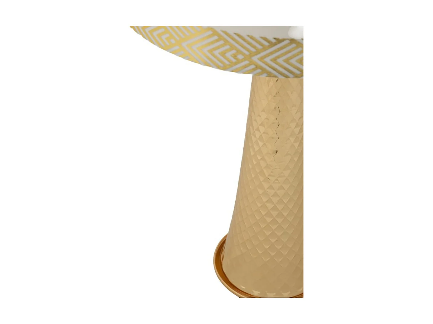 Lampe à Poser Design "Tower" 54cm Or