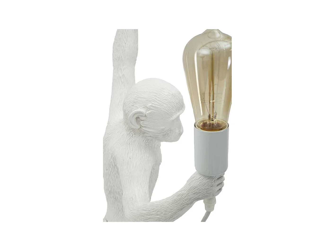 Applique murale en polyrésine Monkey 32 x 32 x 64 cm