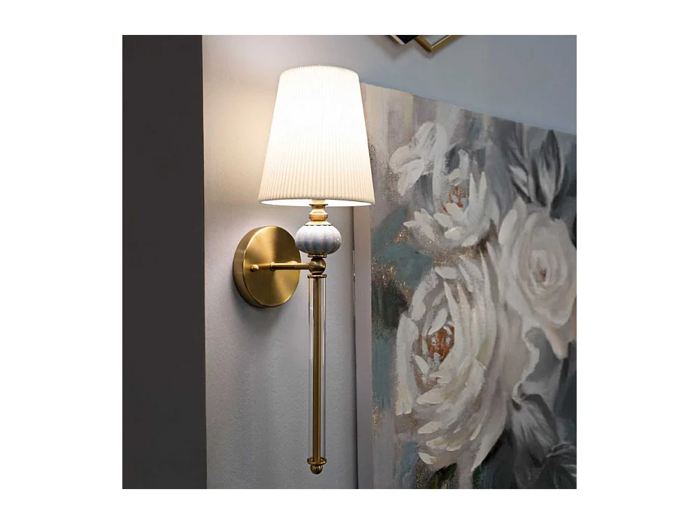 Applique murale en métal Warsaw 17 x 22 x 57 cm