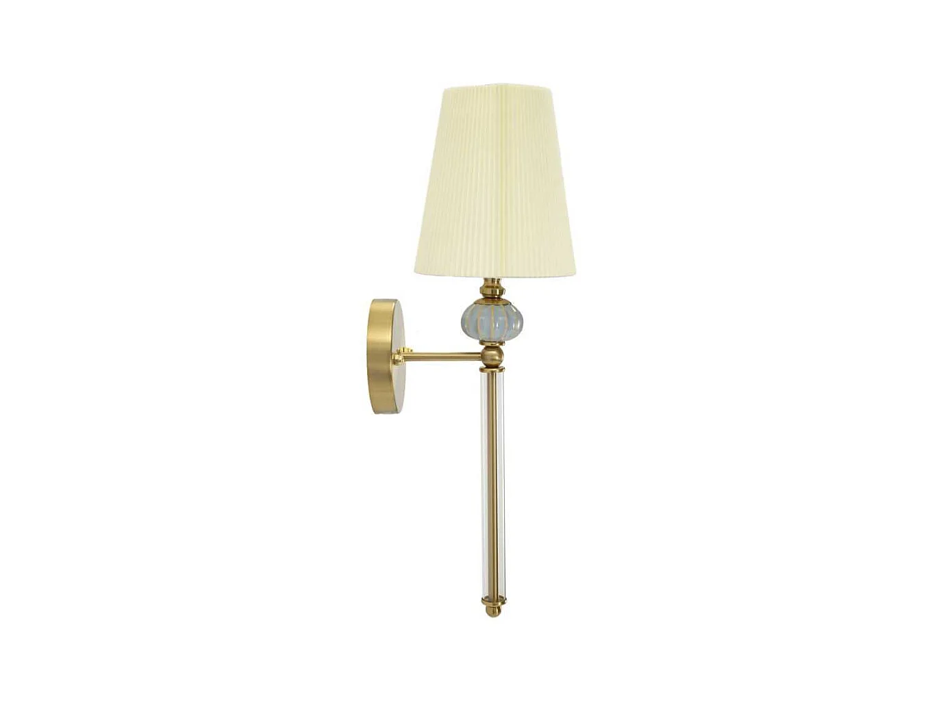 Applique murale en métal Warsaw 17 x 22 x 57 cm