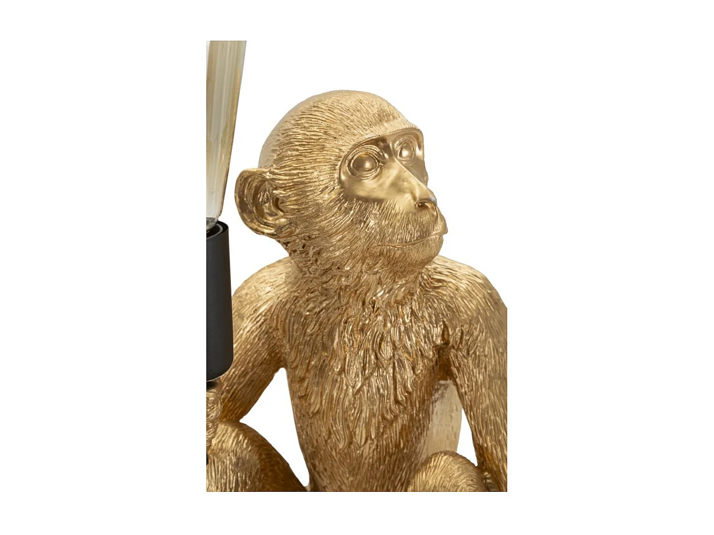 Lampe à Poser Design "Monkey" 33cm Or