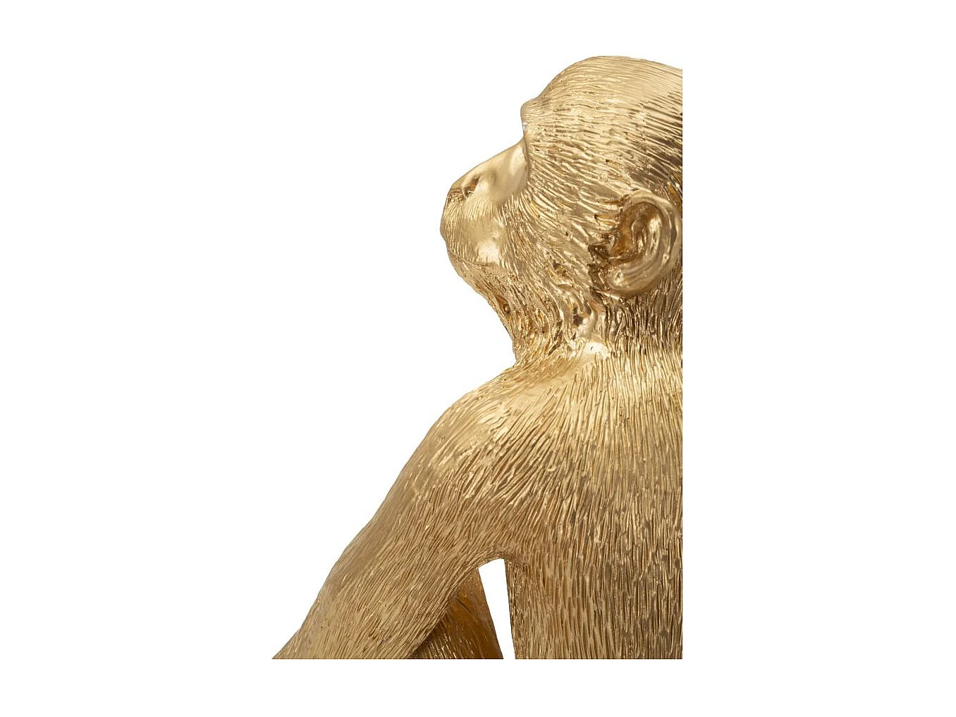 Lampe à Poser Design "Monkey" 33cm Or