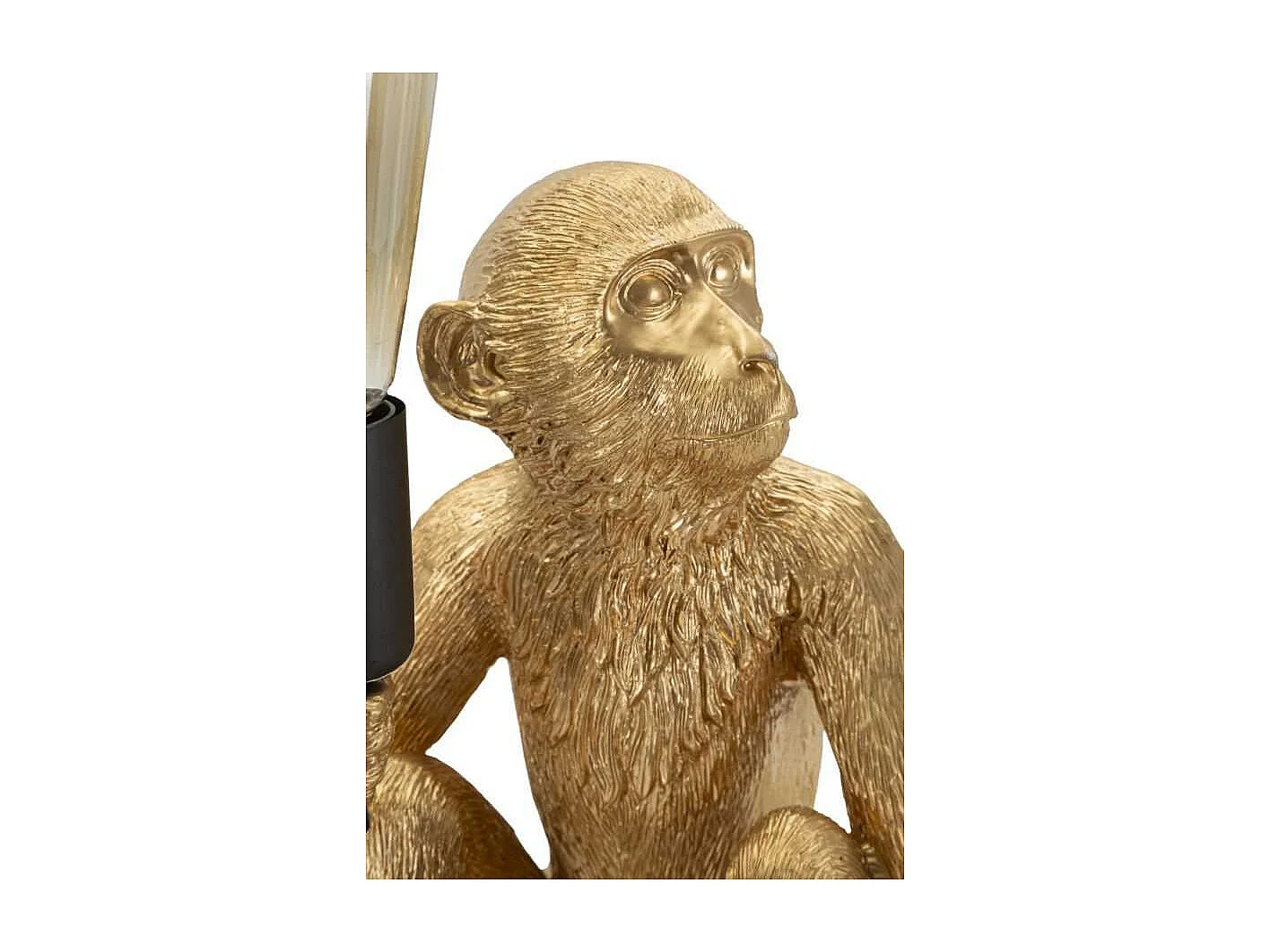 Lampe à Poser Design "Monkey" 33cm Or