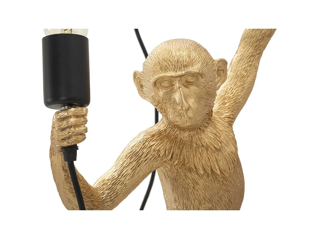 Applique murale en polyrésine Monkey 32 x 32 x 64 cm