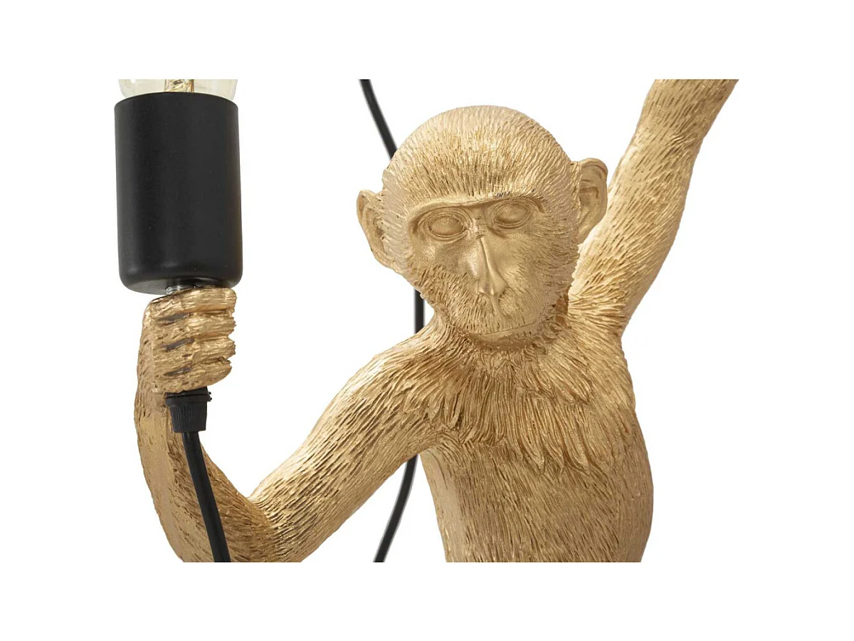 Applique murale en polyrésine Monkey 32 x 32 x 64 cm