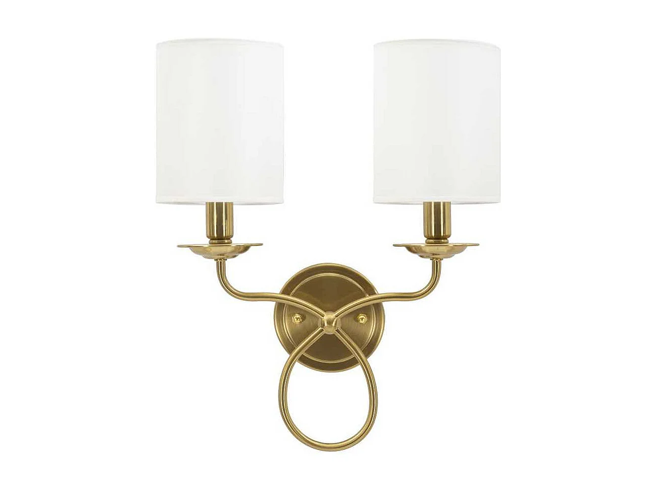 Applique murale double abat-jour Zagreb 35.5 x 17 x 43 cm