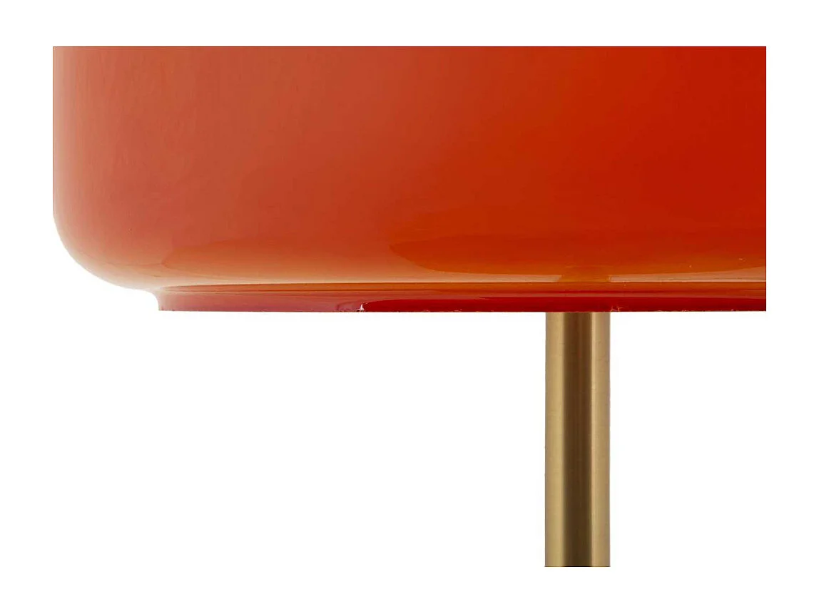 Lampe à poser en métal et verre Oldy 26 x 54 cm