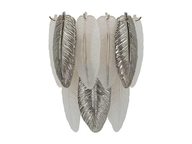 Applique murale en verre Leafy 24 x 15 x 29 cm