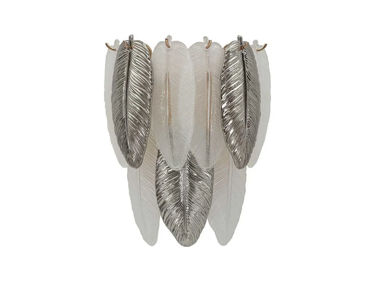 Applique murale en verre Leafy 24 x 15 x 29 cm