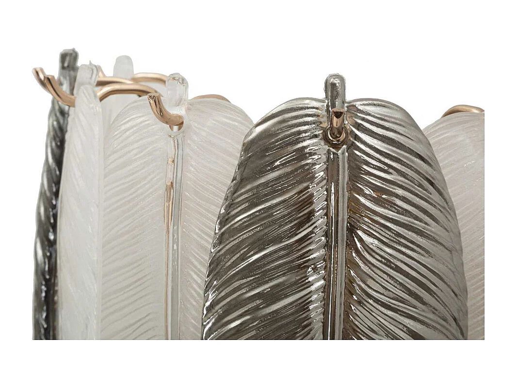 Applique murale en verre Leafy 24 x 15 x 29 cm