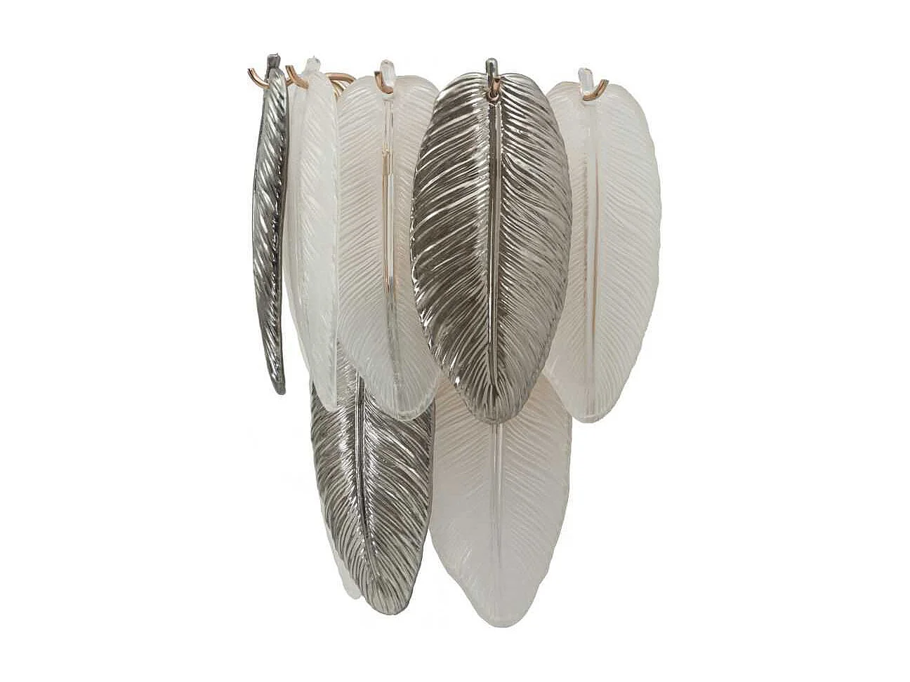 Applique murale en verre Leafy 24 x 15 x 29 cm