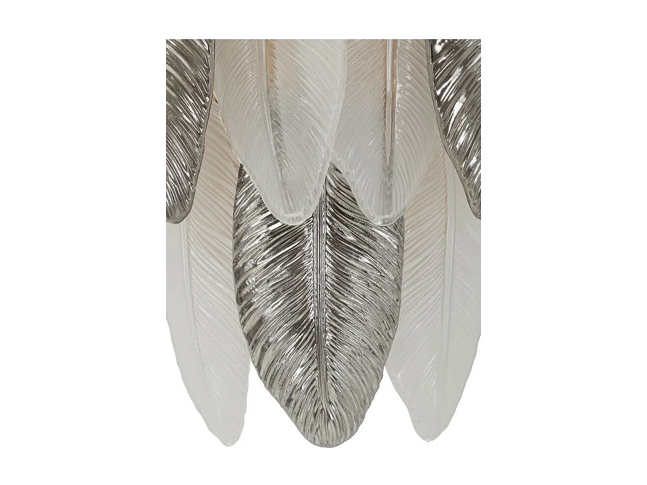 Applique Murale en Verre "Leafy" 29cm Multicolore