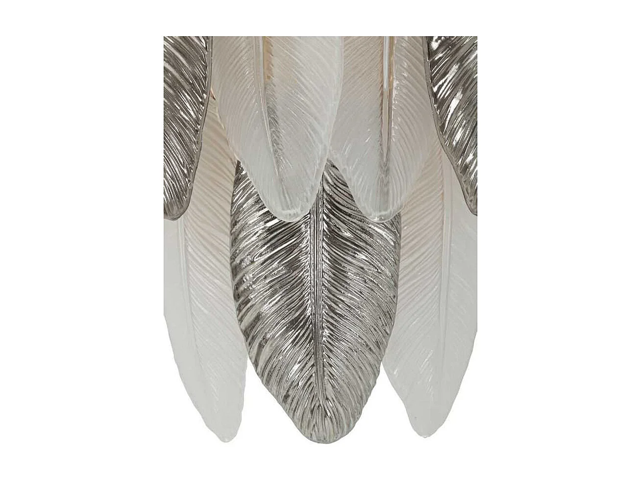 Applique Murale en Verre "Leafy" 29cm Multicolore