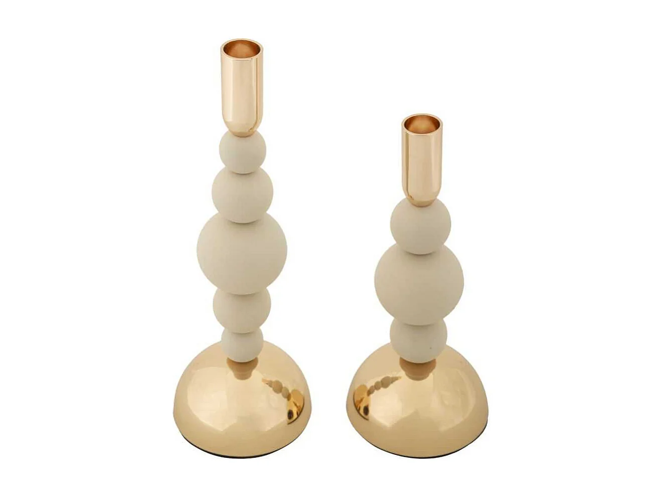 Bougeoir en métal Holder (Lot de 2)