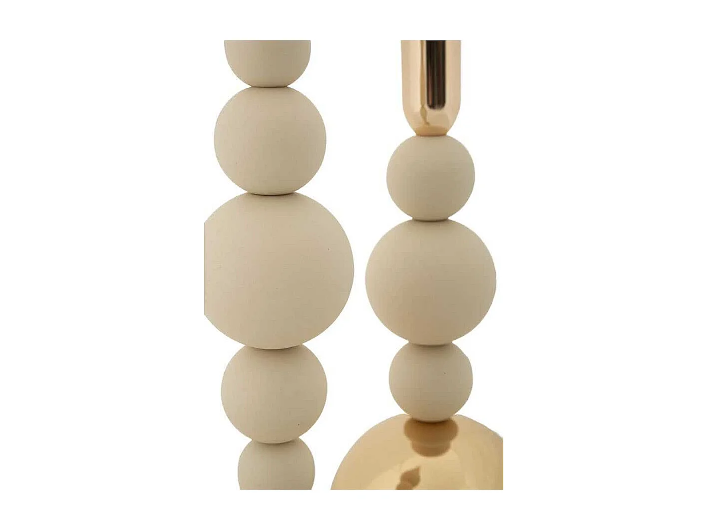 Bougeoir en métal Holder (Lot de 2)