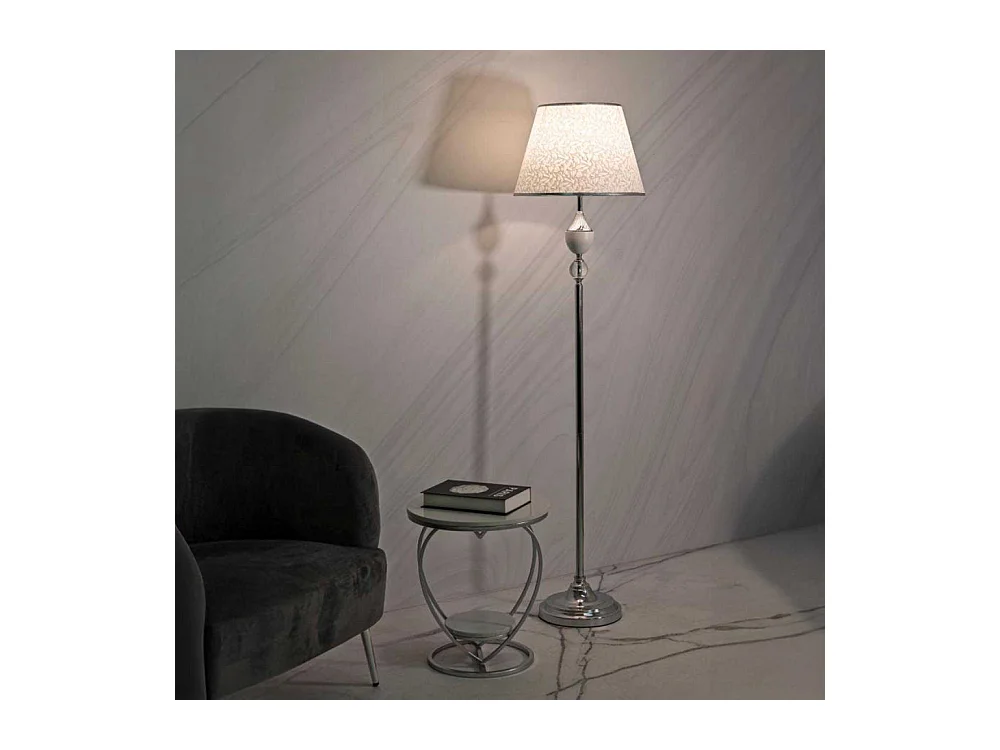 Lampadaire en métal Kody 40 x 158 cm