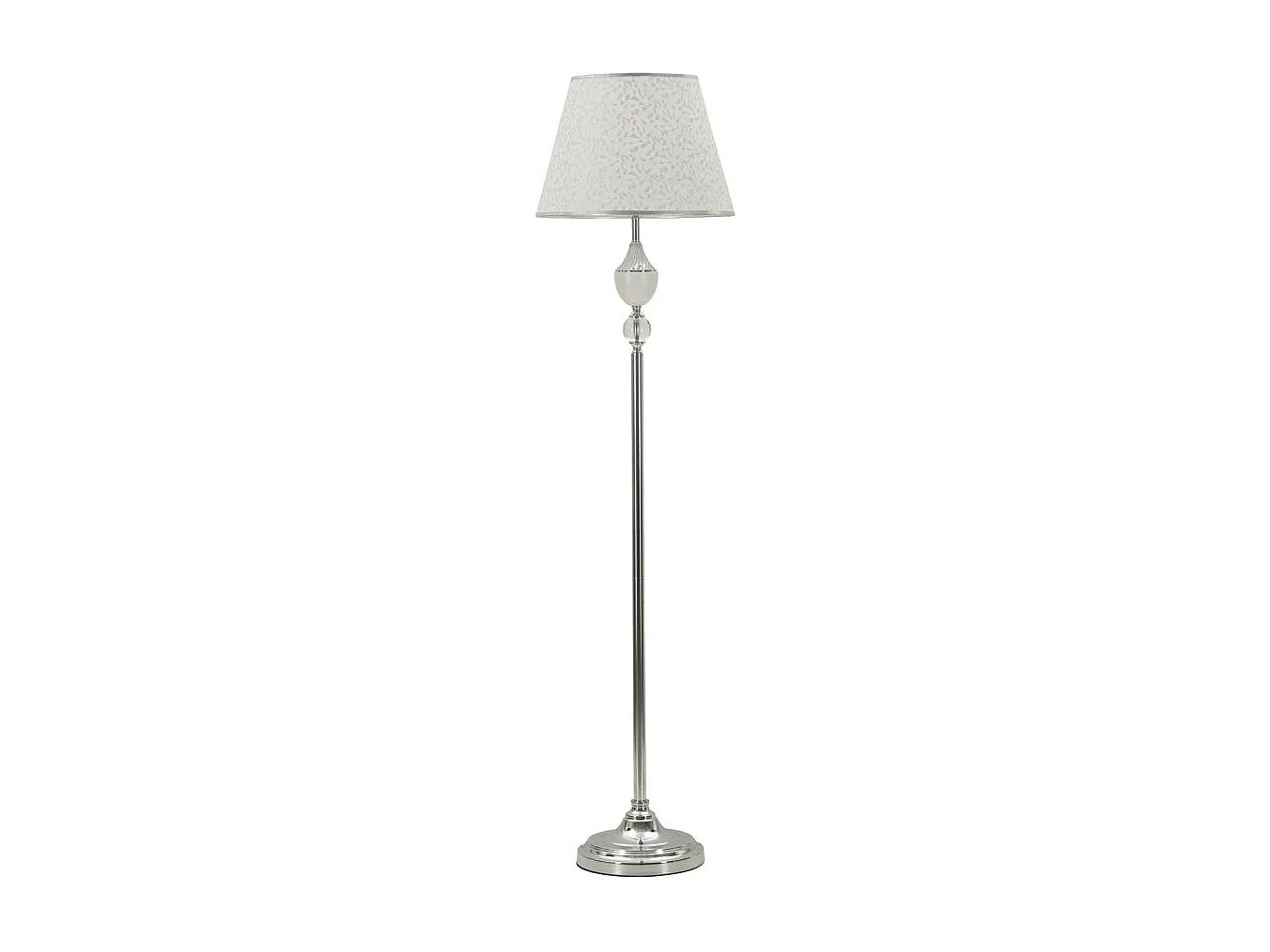 Lampadaire Design "Kody" 158cm Argent