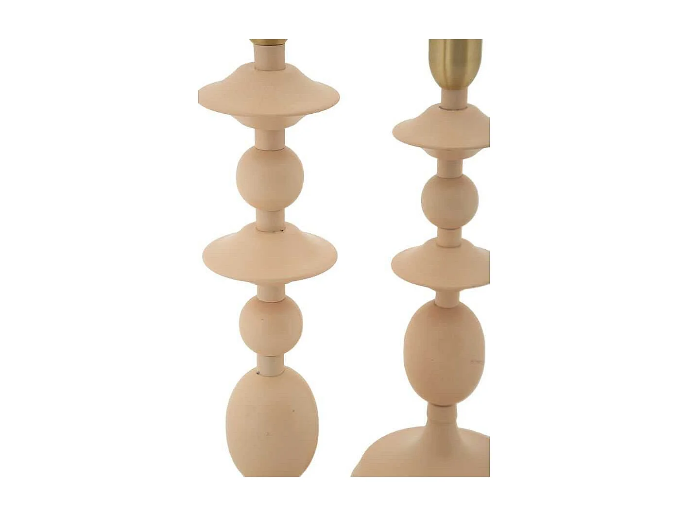 Bougeoir en métal Gemini (Lot de 2)