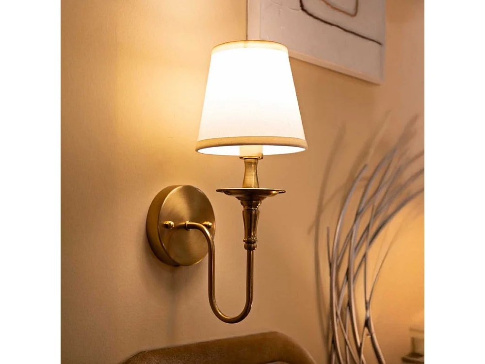 Applique murale en métal Bucharest 15 x 22 x 38 cm