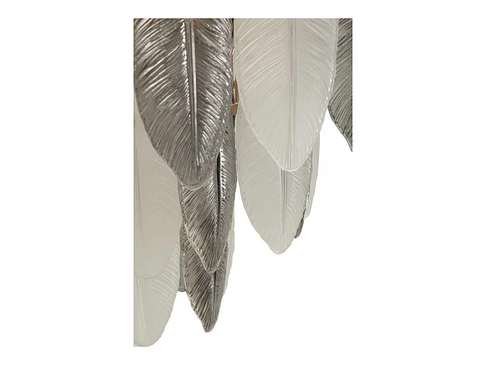 Lustre en Verre "Leafy" 60cm Multicolore