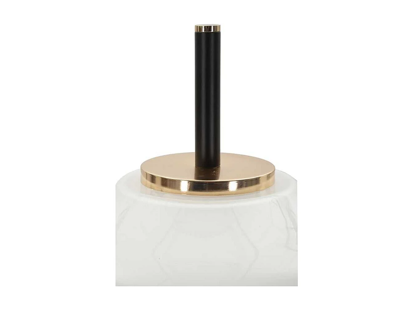 Lampadaire Design "Vintage" 168cm Blanc & Noir