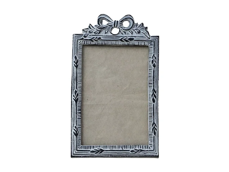 Cadre photo à poser en fonte grise 30 x 20 cm