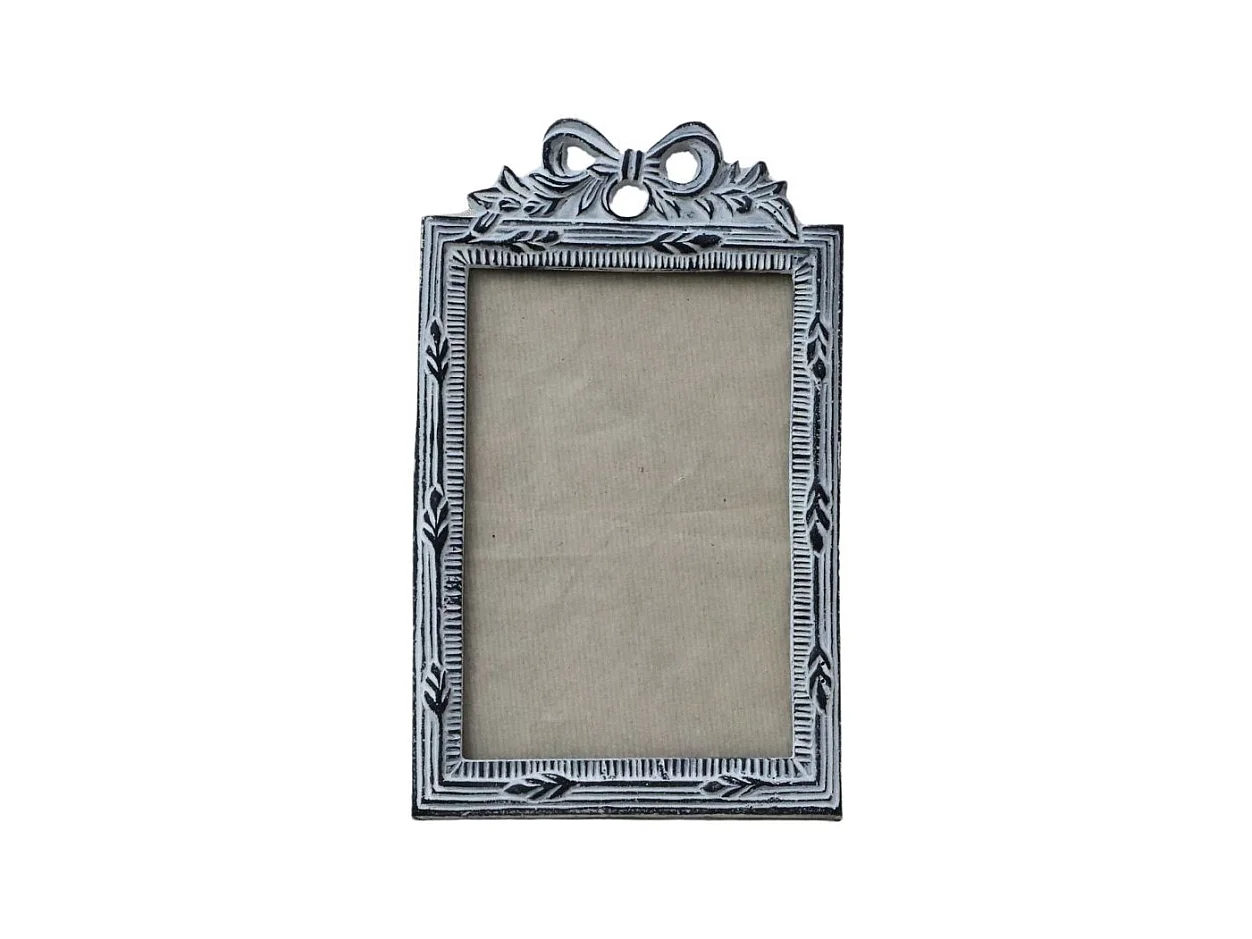 Cadre photo à poser en fonte grise 30 x 20 cm