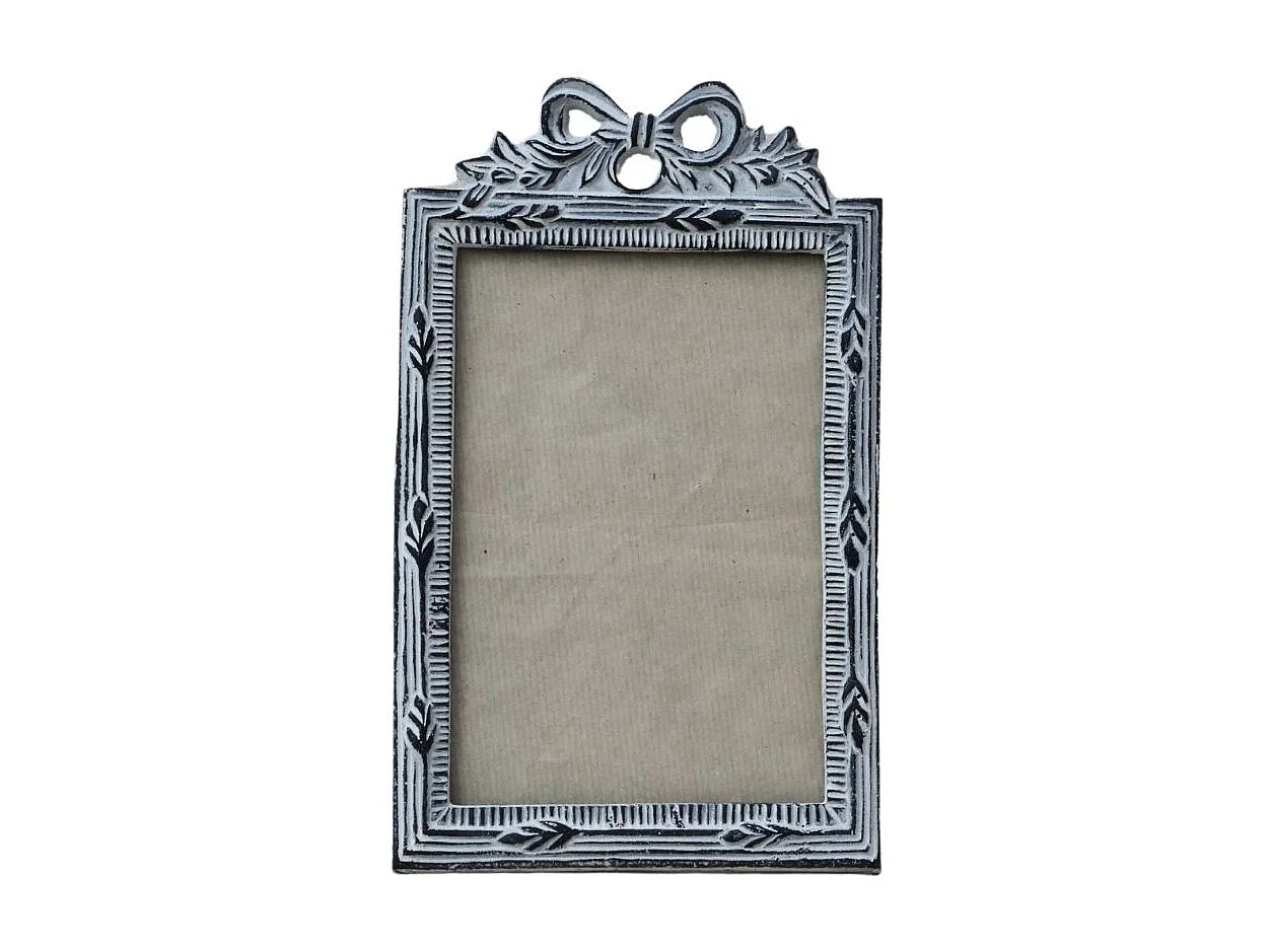 Cadre photo à poser en fonte grise 30 x 20 cm