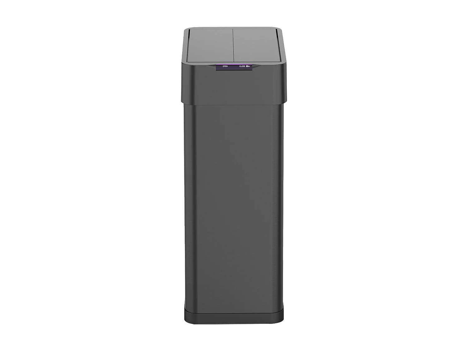 Poubelle de cuisine automatique SILVERLAKE Noir Acier inoxydable 70L