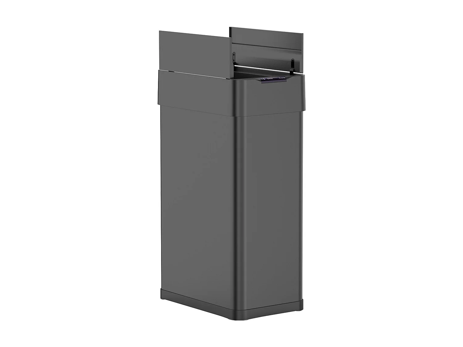 Poubelle de cuisine automatique SILVERLAKE Noir Acier inoxydable 70L