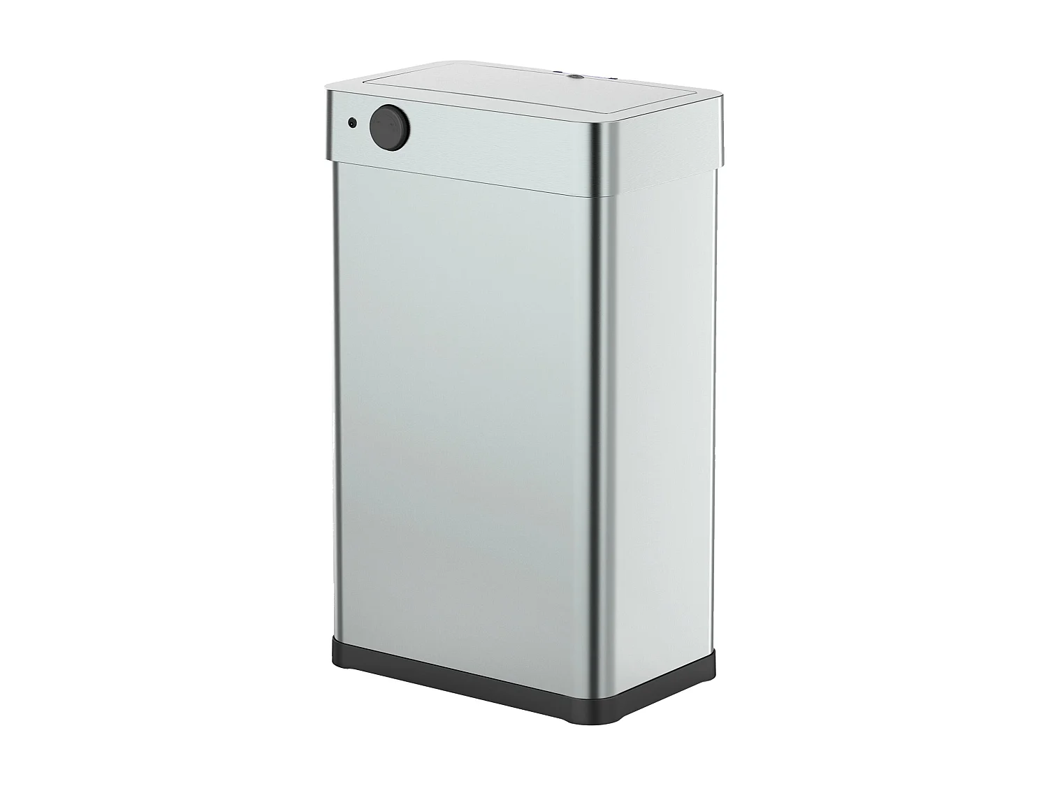Poubelle automatique inox DAYTONA argent 70L