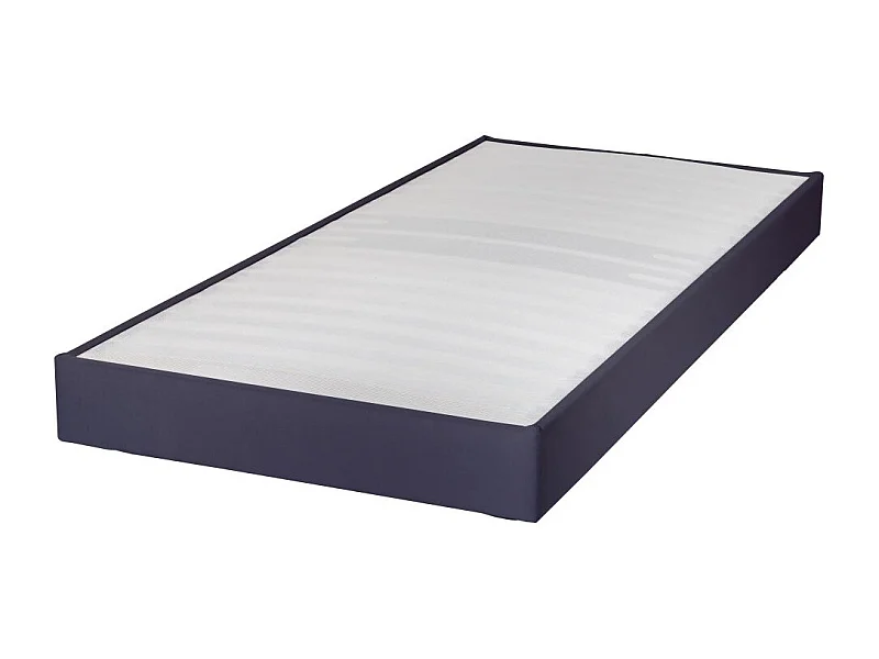 Sommier tapissier Omega Volcan 90x190 Lattes bois - H.15 cm - Made in France