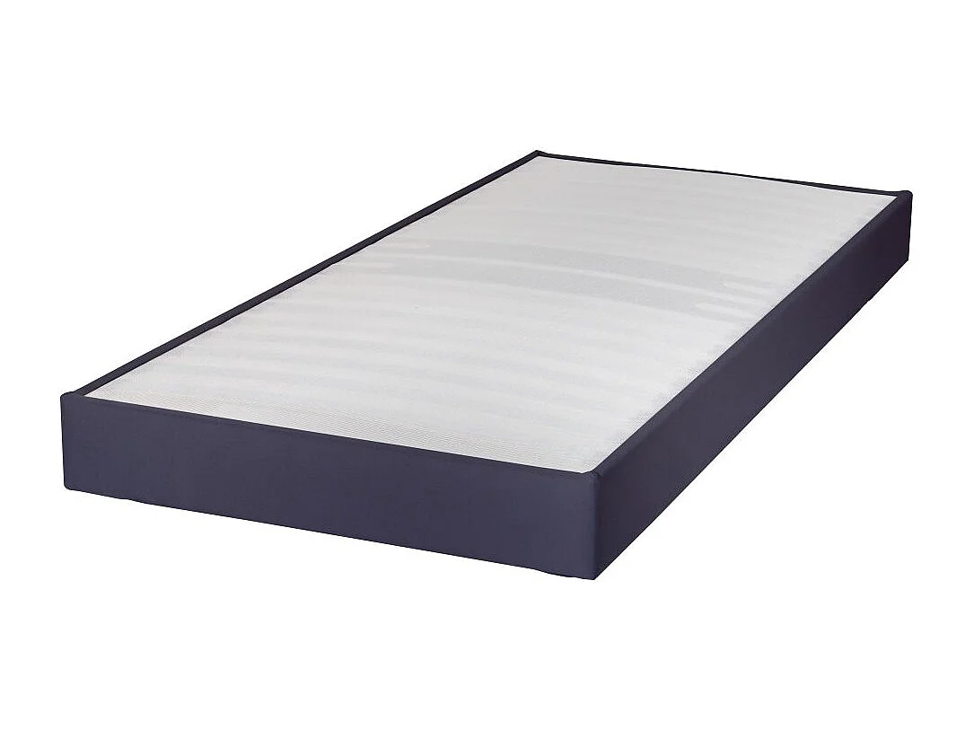 Sommier tapissier Omega Volcan 90x190 Lattes bois - H.15 cm - Made in France