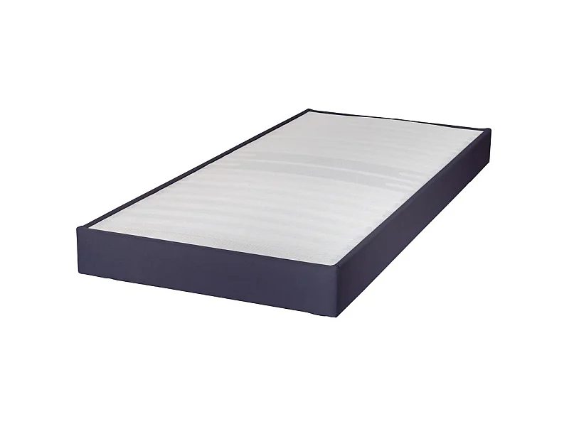 Sommier tapissier Omega Volcan 90x200 Lattes bois - H.15 cm - Made in France