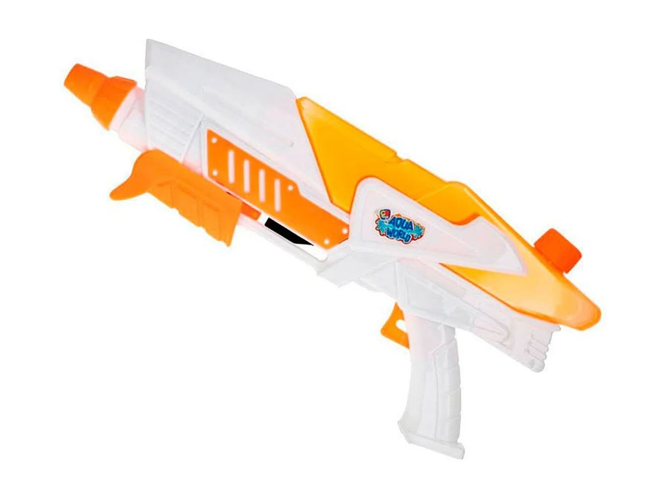 Pistola de agua Aqua World 8 disp naranja
