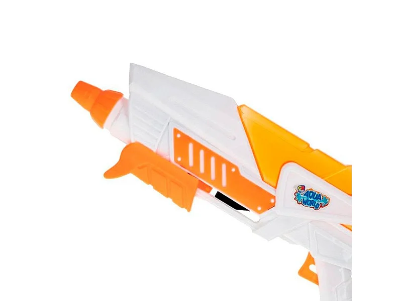 Pistola de agua Aqua World 8 disp naranja